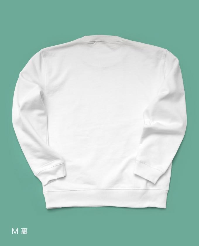 【長袖】正面BOXロゴスウェット(トレーナー)