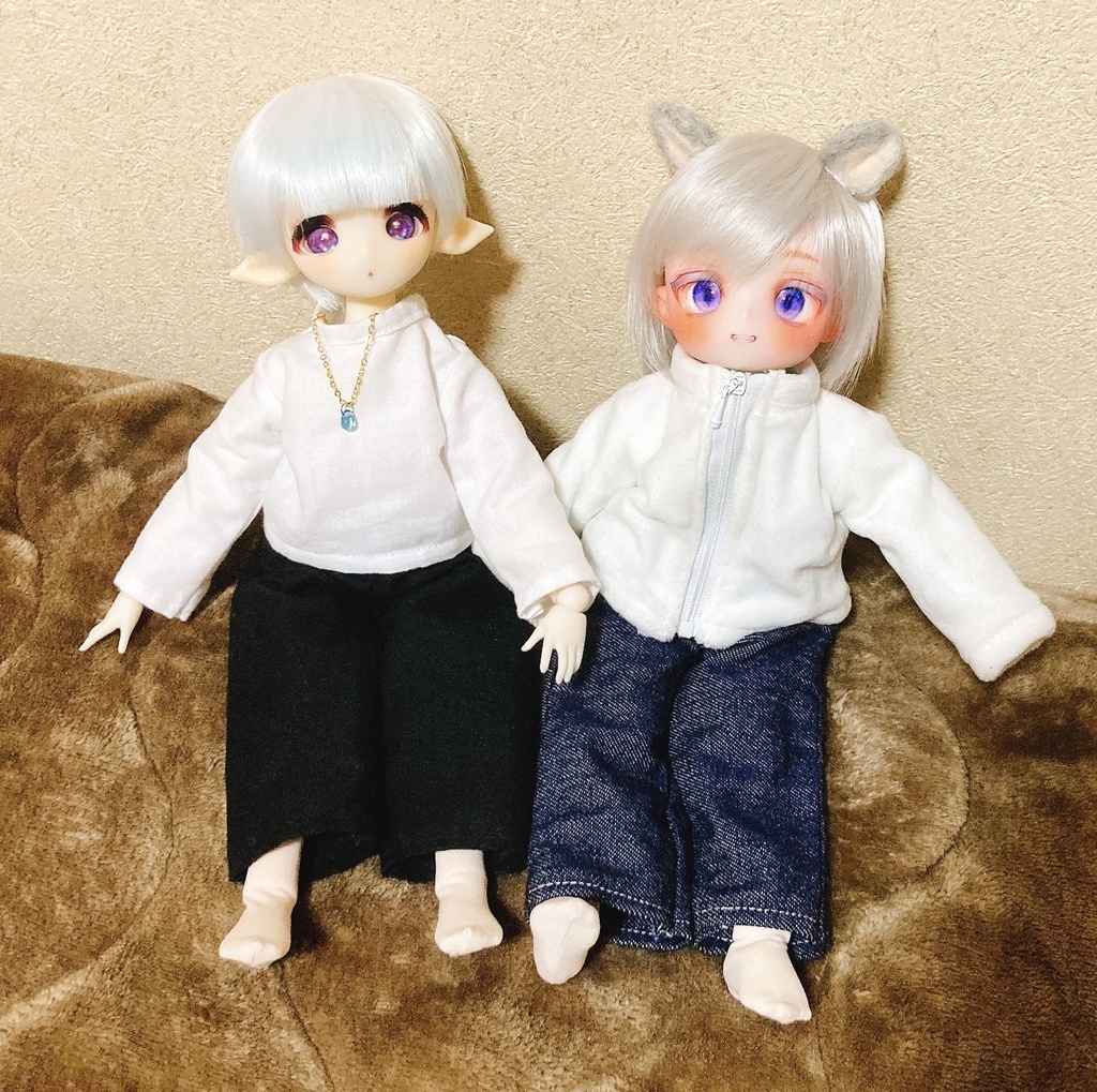 tinyfox 1/6 サイズ 長ズボン (ゴムパンツ)