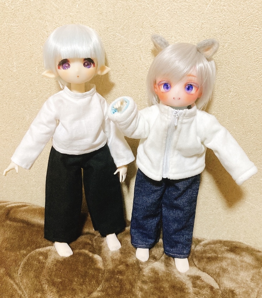 tinyfox 1/6 サイズ 長ズボン (ゴムパンツ)