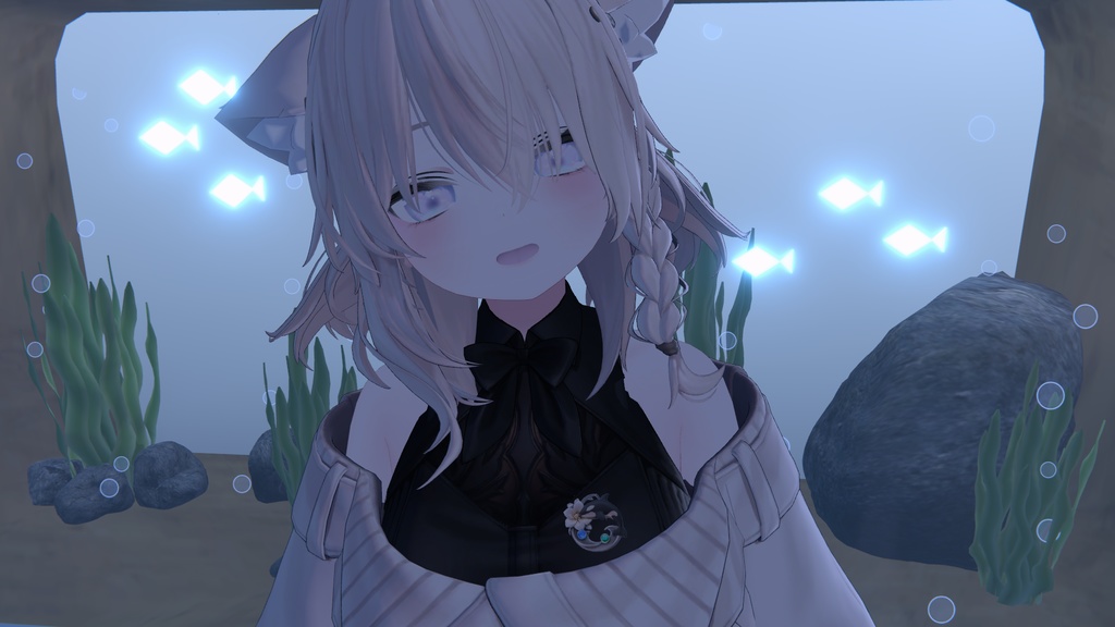 しゃちとおはなのぶろーち。