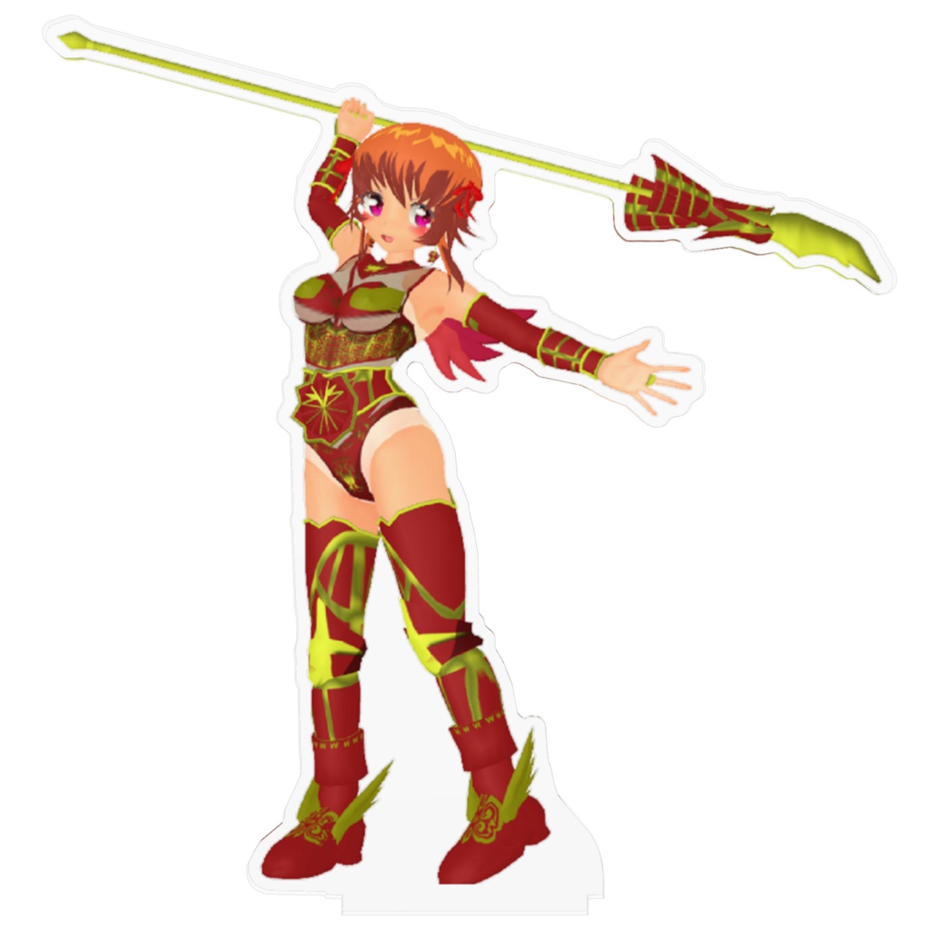 鳳妖奇譚 アクリルフィギュア 鳳凰の巫女・纚夢