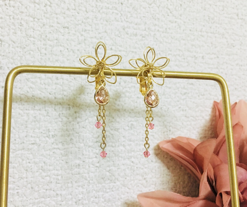 鬼滅の刃 竈門禰豆子イメージイヤリング