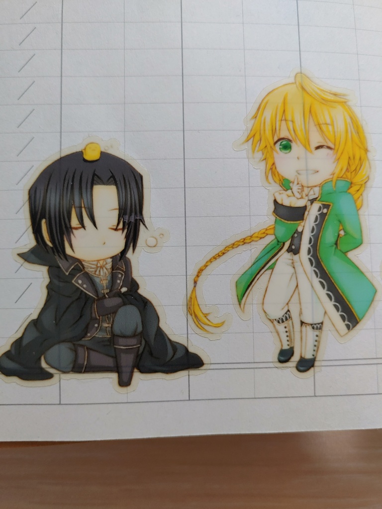 PandoraHearts 透明なステッカー