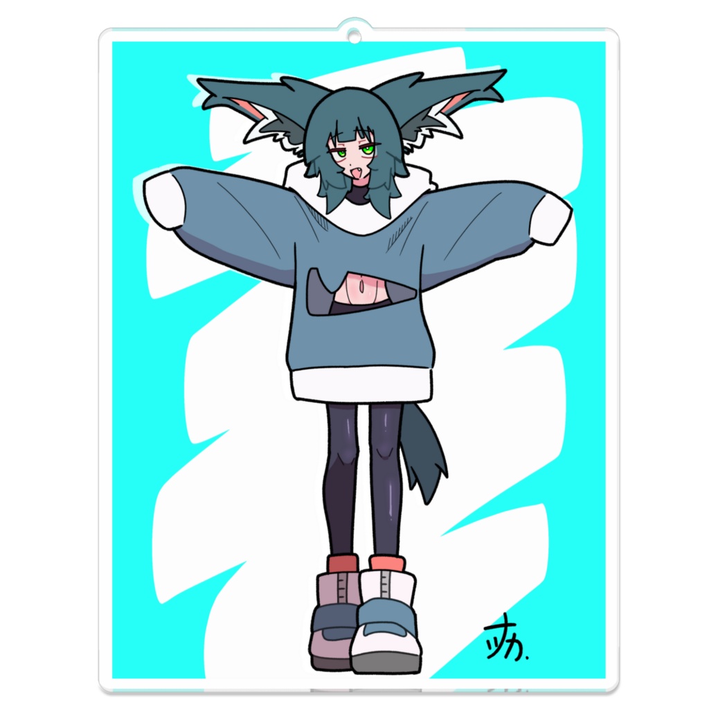 ノラちゃん新衣装キーホルダー