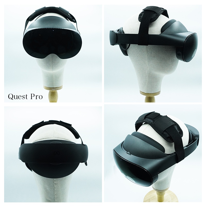 【VR】ヘッドバンド・ヘッドストラップ Quest2 / PICO4 / PICO4 Ultra/ Quest Pro/ Quest3/Quest3S対応 空間コンピューティング/VRC/VRchatでの長時間利用に最適