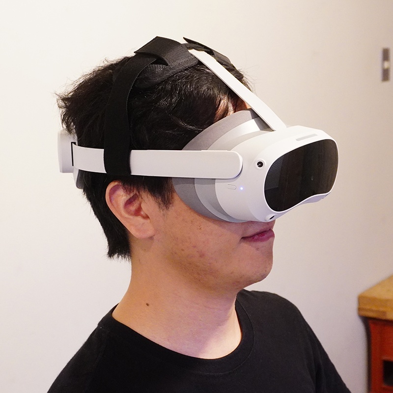 【VR】ヘッドバンド・ヘッドストラップ Quest2 / PICO4 / PICO4 Ultra/ Quest Pro/ Quest3/Quest3S対応 空間コンピューティング/VRC/VRchatでの長時間利用に最適