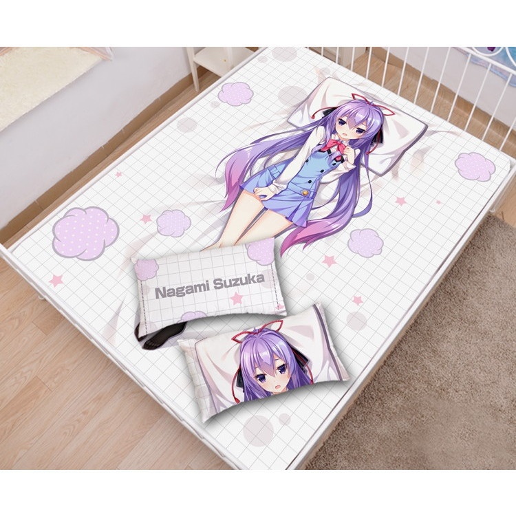 俺が好きなのは妹だけど妹じゃない 永見涼花 シーツ 布団カバー ブランケット 毛布 枕セット 尚萌=幽幽雪猫/Grandia氷 ccz00992-1