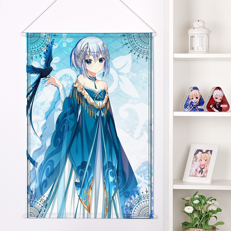 デート・ア・ライブ 鳶一折紙 タペストリー 尚萌=幽幽雪猫/Grandia氷 gcz001019-3