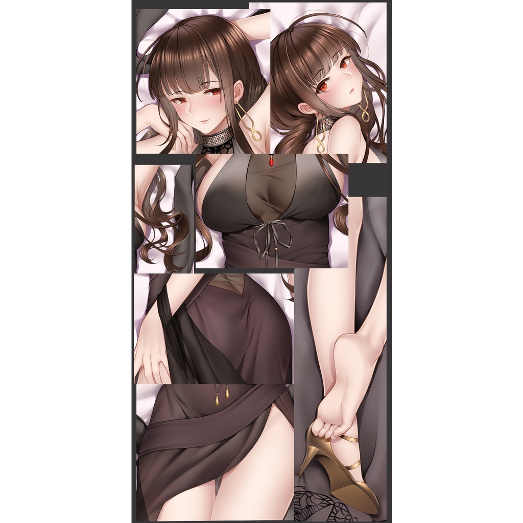 少女前線 ドールズフロントライン DSR-50 抱き枕カバー ドルフロ ディーエスアールゴジュウ ベストオファー UTdream naz00101