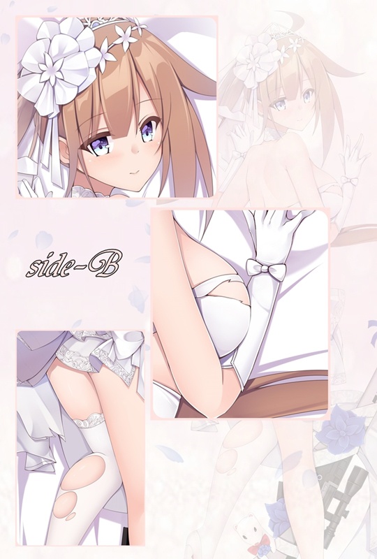 少女前線 ドールズフロントライン FAL 抱き枕カバー ドルフロ 俺嫁弐捌 ウェディングFAL 純白の誓約 一番大事な日 D-M.N/22JiGen=青葉綾Y.r dmn10001-1