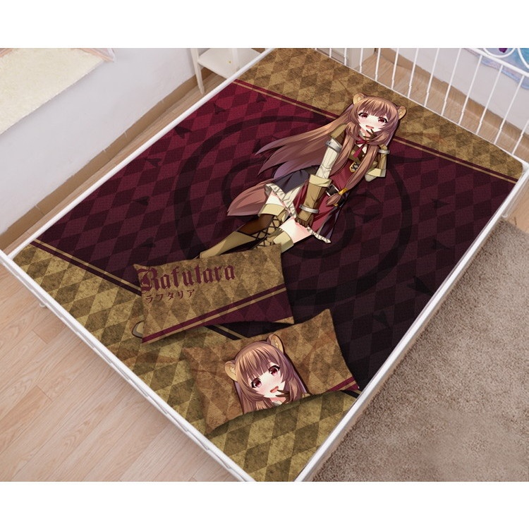 盾の勇者の成り上がり ラフタリア シーツ 布団カバー ブランケット 毛布 枕セット 尚萌=幽幽雪猫/Grandia氷 ccz13021-1