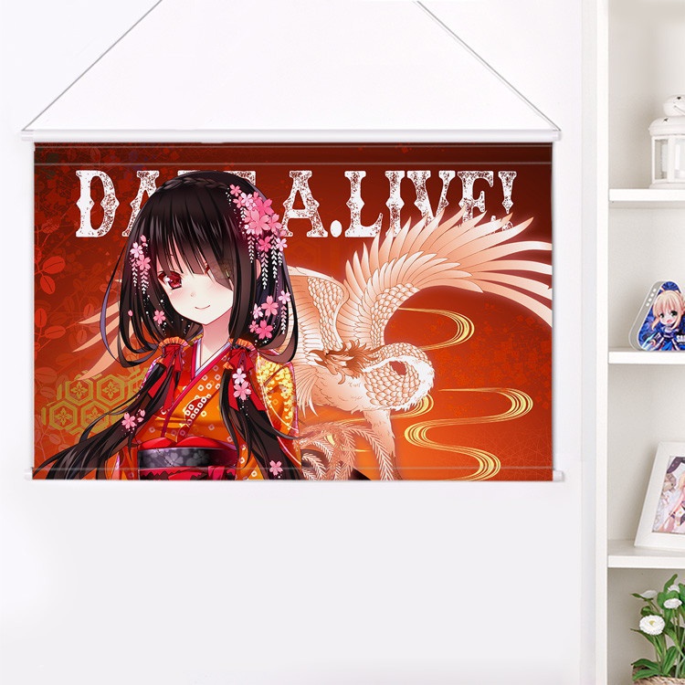 デート・ア・ライブ 時崎狂三 タペストリー デアラ DATE A LIVE ときさきくるみ きょうぞう 着物狂三 尚萌=幽幽雪猫/Grandia氷 gcz13027-4