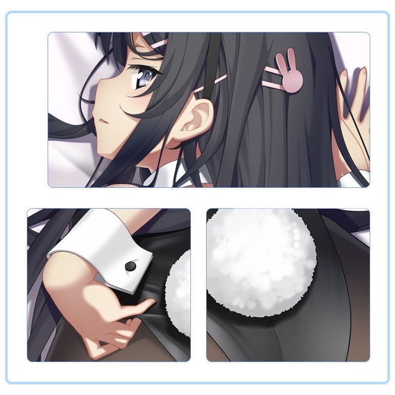 青春ブタ野郎 桜島麻衣 抱き枕カバー 青ブタ 青春ブタ野郎はバニーガール先輩の夢を見ない さくらじままい UTdream naz00107