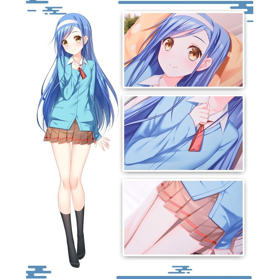 ぼくたちは勉強ができない 古橋文乃 抱き枕カバー ぼく勉 ふるはしふみの 文学の森の眠り姫 尚萌=幽幽雪猫/Grandia氷 cz13074