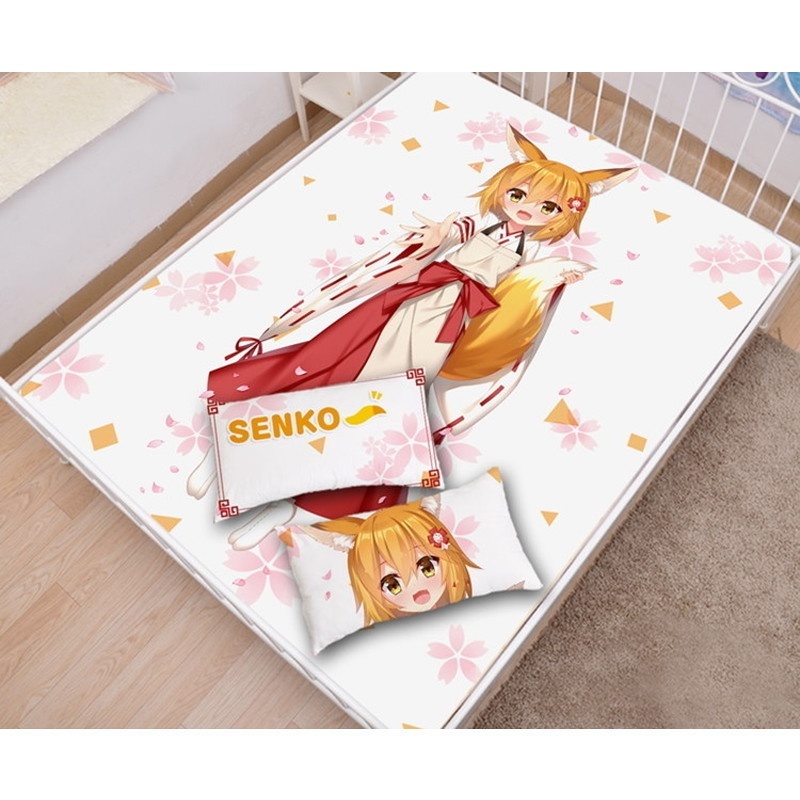 世話やきキツネの仙狐さん 仙狐 シーツ 布団カバー ブランケット 毛布 枕セット 仙狐さん せんこ 尚萌=幽幽雪猫/Grandia氷 ccz13061-1