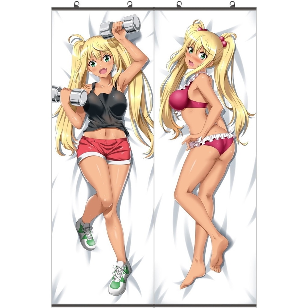 ダンベル何キロ持てる 紗倉ひびき タペストリー お得2枚セットあり ダン持て さくらひびき 萌工房 Gmz 12 D M N 22jigen 納期3週間ほど頂戴します Booth