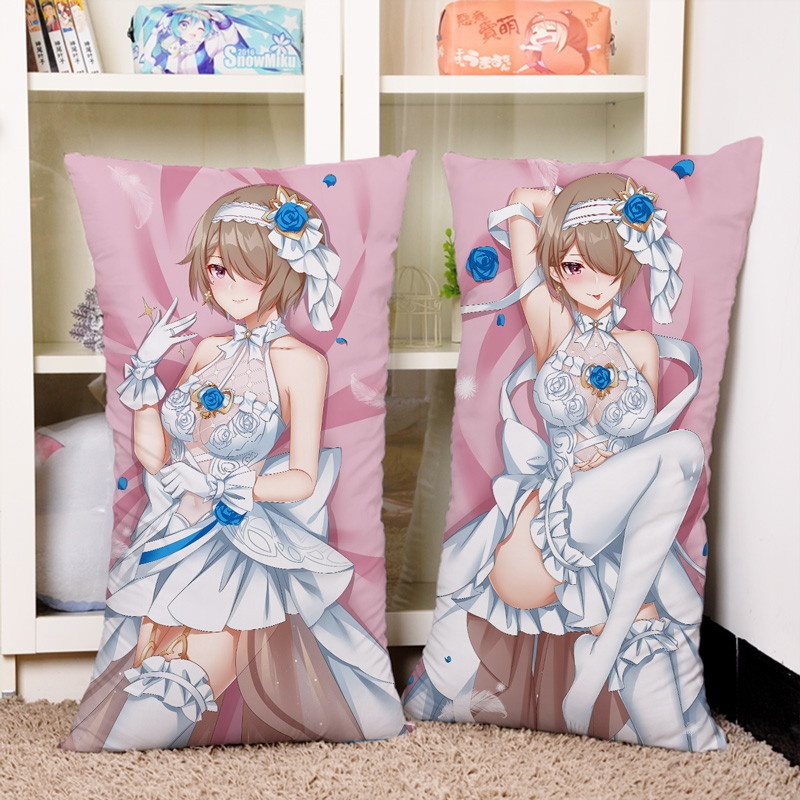 崩壊3rd リタ・ロスヴァイセ 1/2サイズ 抱き枕カバー ほうかいサード 蒼騎士・月魂 薔薇の誓い 花嫁リタ 尚萌=暖々 acz13187-3