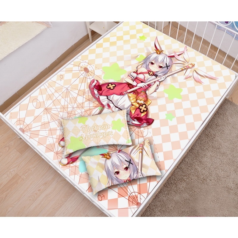 崩壊3rd テレサ・アポカリプス シーツ 布団カバー ブランケット 毛布 枕セット ほうかいサード テリテリ テレサ・魔法少女 聖痕 魔法少女TeRiRi 尚萌=幽幽雪猫/Grandia氷 ccz13106-1