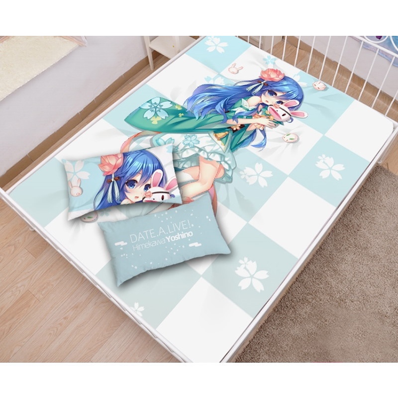 デート・ア・ライブ 四糸乃 シーツ 布団カバー ブランケット 毛布 枕セット デアラ DATE A LIVE よしの 尚萌=幽幽雪猫/Grandia氷 ccz13211-1