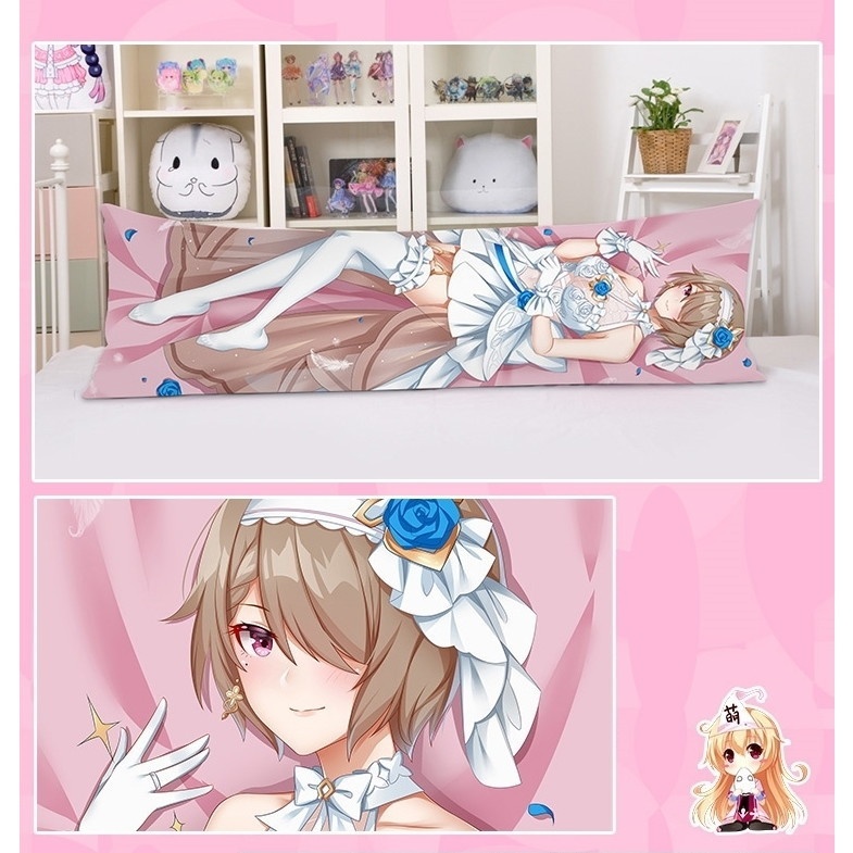 崩壊3rd リタ・ロスヴァイセ 抱き枕カバー ほうかいサード 蒼騎士・月魂 薔薇の誓い 花嫁リタ 尚萌=暖々 cz13187