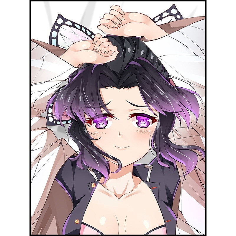 鬼滅の刃 胡蝶しのぶ 抱き枕カバー こちょうしのぶ 麦芽堂 bz12871