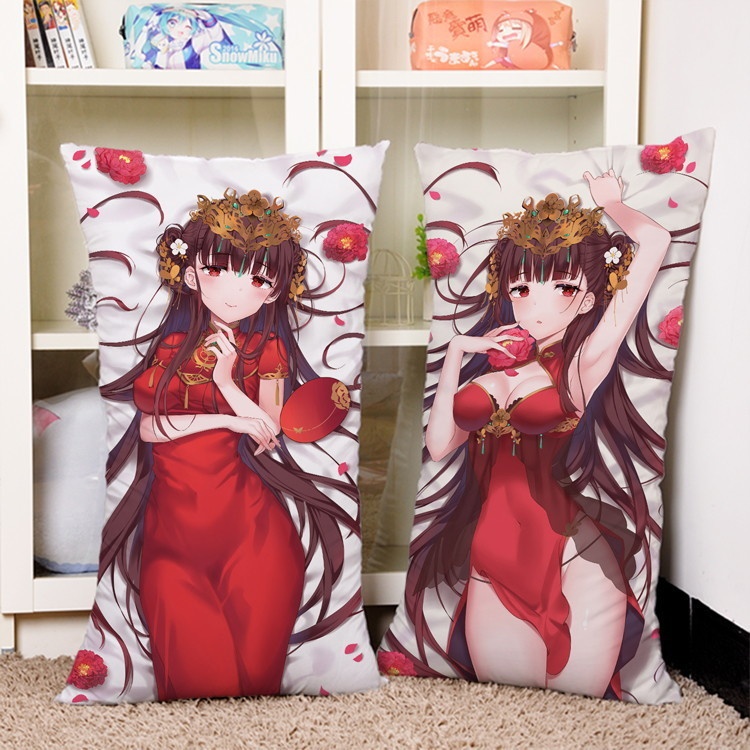 アズールレーン 逸仙(イーシェン) 1/2サイズ 抱き枕カバー アズレン 艦B 碧藍航線 鳳冠霞帔 ケッコン 尚萌=恰飯机器 acz13252-3