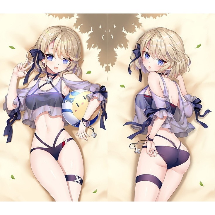 アズールレーン Z23 1/2サイズ 抱き枕カバー 碧藍航線 アズレン 艦B ニーミ ツーマンセルマッチ! 水着ニーミ 萌工房 smz10377-1