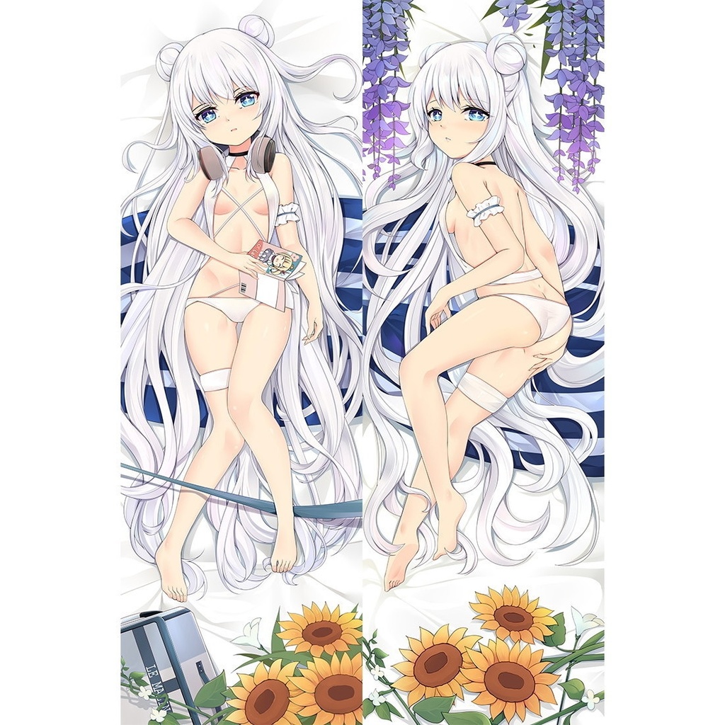 アズールレーン ル・マラン 抱き枕カバー 碧藍航線 アズレン 艦B 隠れ家のマルコディ 水着マラン 萌工房 mz10375-1