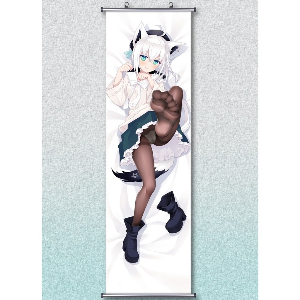 バーチャルYouTuber 白上フブキ タペストリー お得2枚セットあり! Vtuber バーチャルライバー ホロライブ しらかみふぶき TEK衣装 白上フブキTEK D-M.N/22JiGen=Billie gdmm10009-13