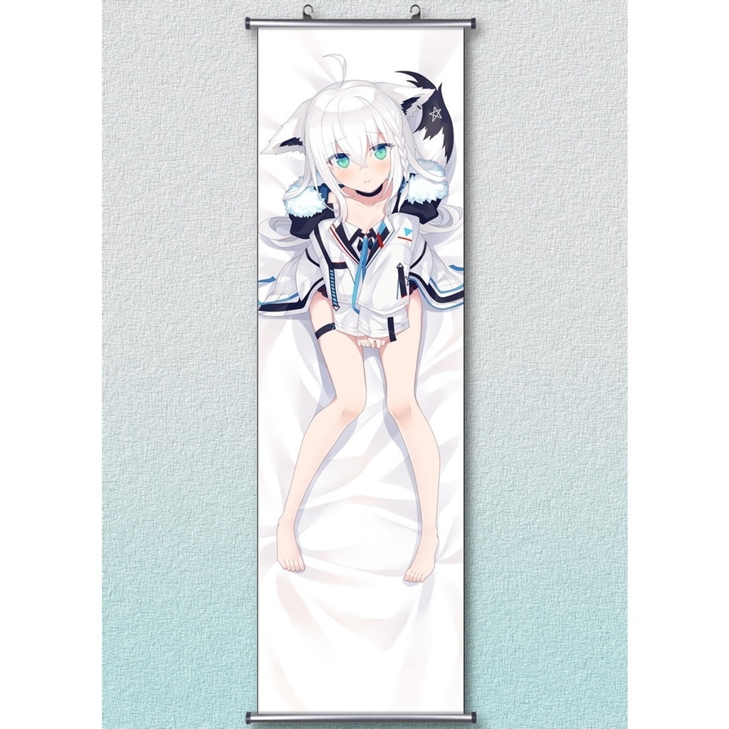 バーチャルYouTuber 白上フブキ タペストリー お得2枚セットあり! Vtuber バーチャルライバー ホロライブ しらかみふぶき TEK衣装 白上フブキTEK D-M.N/22JiGen=Billie gdmm10009-13