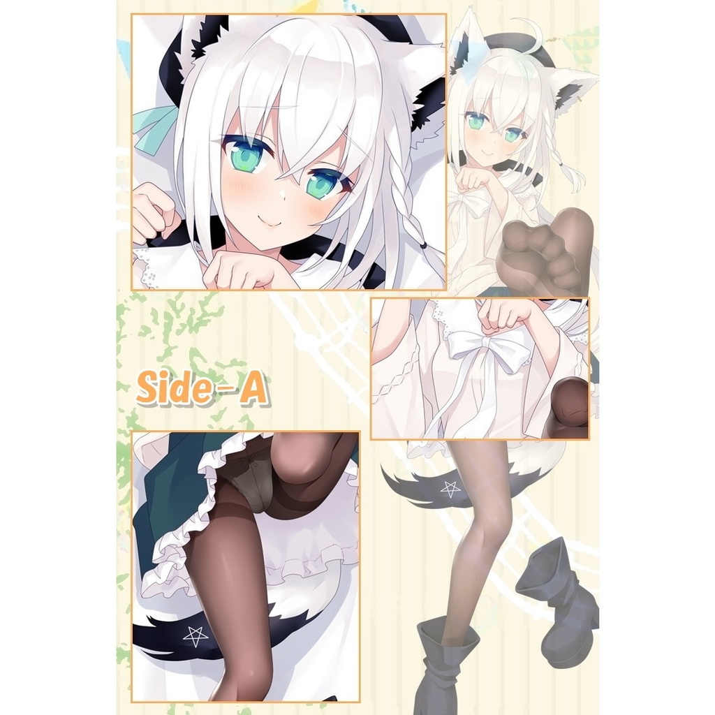 バーチャルYouTuber 白上フブキ 抱き枕カバー Vtuber バーチャルライバー ホロライブ しらかみふぶき TEK衣装 白上フブキTEK D-M.N/22JiGen=Billie dmnm10009-1