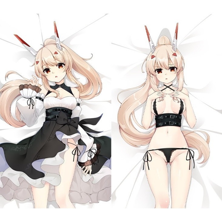 アズールレーン 綾波 1/2サイズ 抱き枕カバー 碧藍航線 アズレン 艦B KAN-SEN 綾波改 闇然礼装 萌工房 smz10400-1