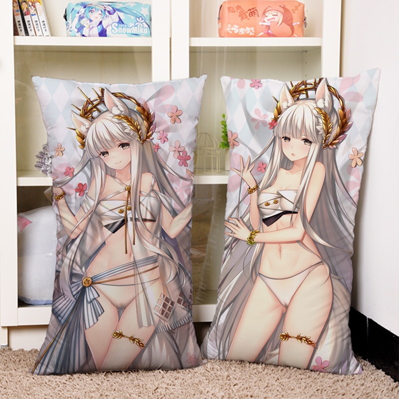 アークナイツ プラチナ 1/2サイズ 抱き枕カバー 明日方舟 アクナイ 水着プラチナ 尚萌=幽幽雪猫/Grandia氷 acz13298-3