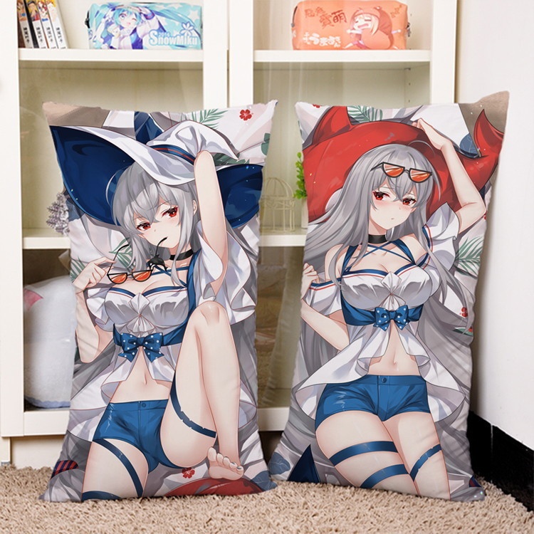 アークナイツ スカジ 1/2サイズ 抱き枕カバー 明日方舟 アクナイ 水着スカジ 尚萌=暖々 acz13308-3