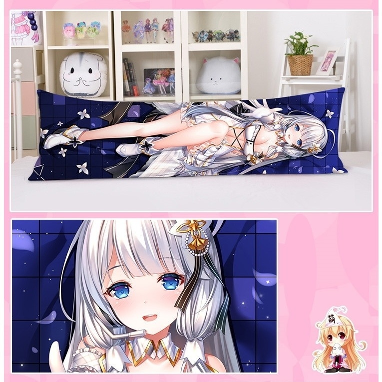 アズールレーン イラストリアス 抱き枕カバー 碧藍航線 アズレン 艦B KAN-SEN μ兵装 尚萌=幽幽雪猫/Grandia氷 cz13344