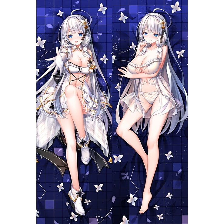 アズールレーン イラストリアス 抱き枕カバー 碧藍航線 アズレン 艦B KAN-SEN μ兵装 尚萌=幽幽雪猫/Grandia氷 cz13344