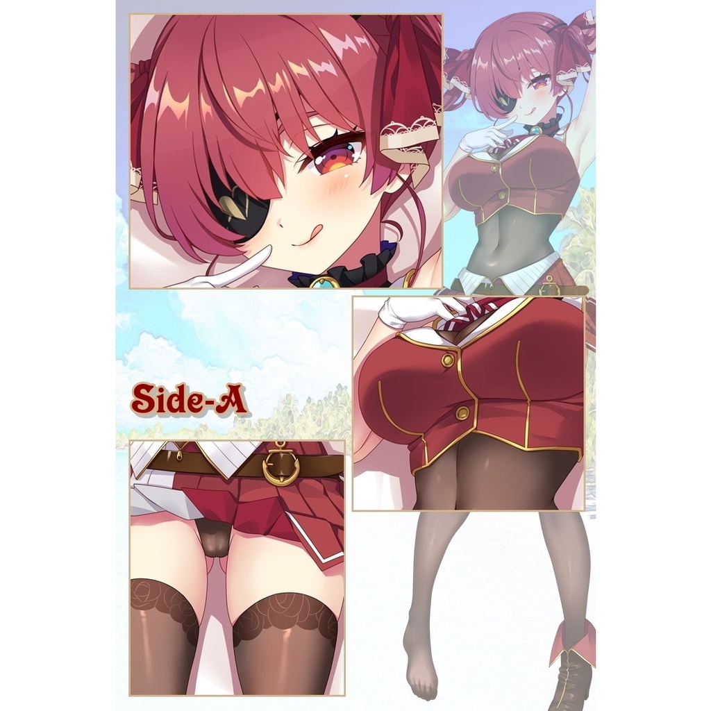 バーチャルYouTuber 宝鐘マリン 抱き枕カバー Vtuber バーチャルライバー ホロライブ マリン船長 D-M.N/22JiGen=Billie dmnm10015-1