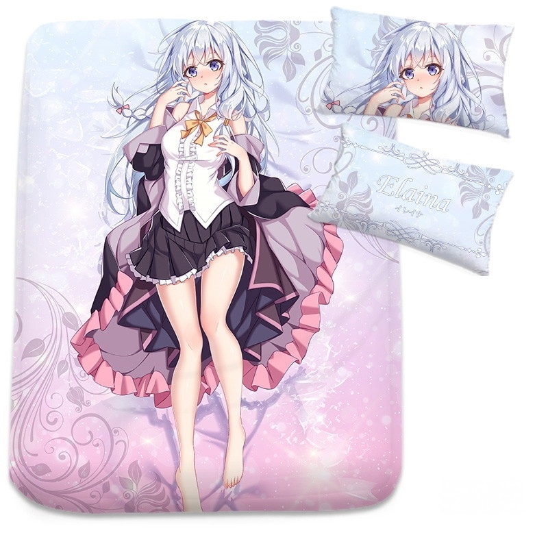 魔女の旅々 イレイナ シーツ 布団カバー ブランケット 毛布 枕セット 魔女旅 まじょのたびたび 尚萌=森林長椅 ccz13338-1