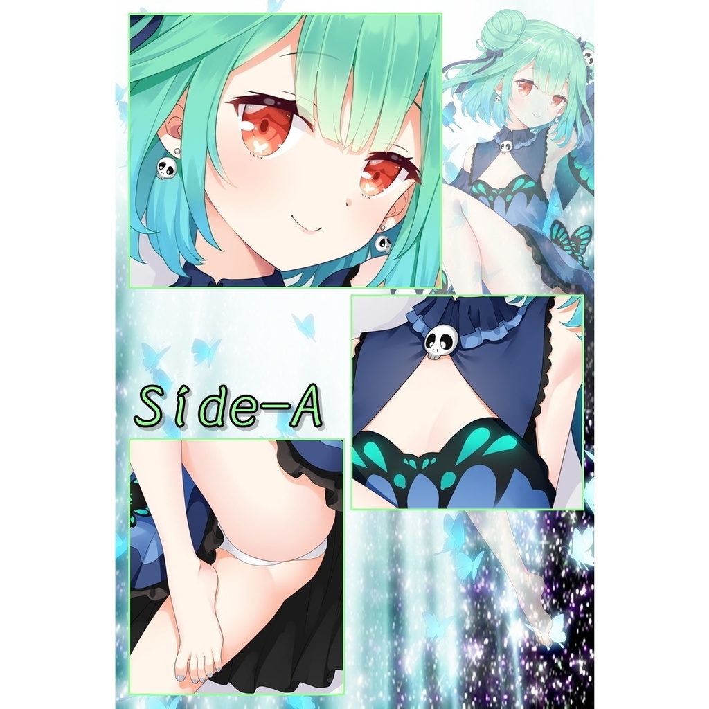 バーチャルYouTuber 潤羽るしあ 抱き枕カバー Vtuber バーチャルライバー ホロライブ D-M.N/22JiGen=Billie dmnm10016-1