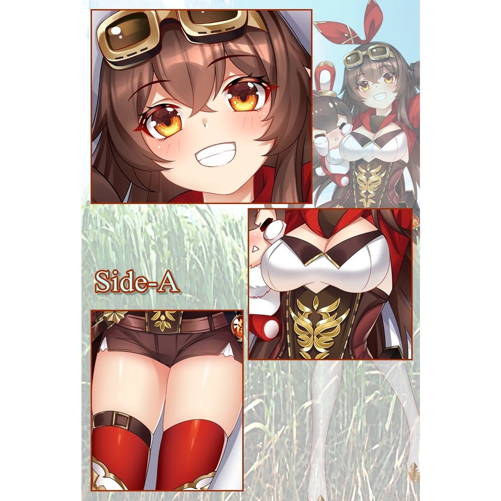 原神 アンバー 抱き枕カバー げんしん GenshinImpact アンバー D-M.N/22JiGen=玉々 dmnc10017-1