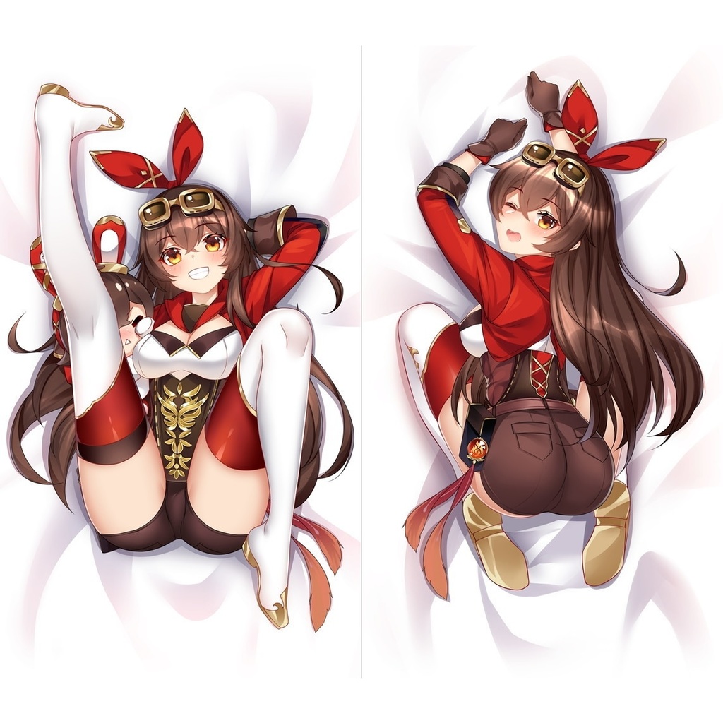 原神 アンバー ハーフサイズ全身 抱き枕カバー げんしん GenshinImpact アンバー D-M.N/22JiGen=玉々 sdcz10017-1