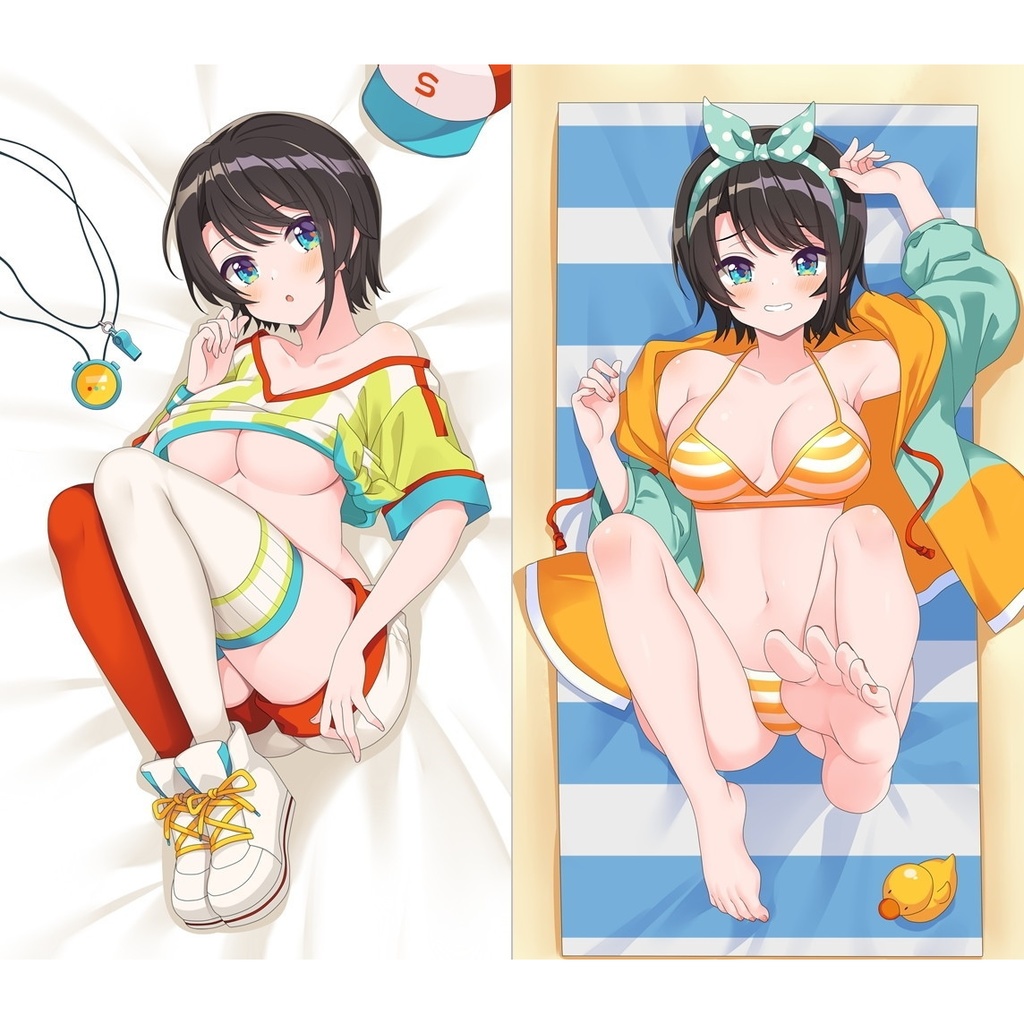 バーチャルYouTuber 大空スバル ハーフサイズ全身 抱き枕カバー Vtuber バーチャルライバー ホロライブ マネージャー D-M.N/22JiGen=Billie sdmz10020-1