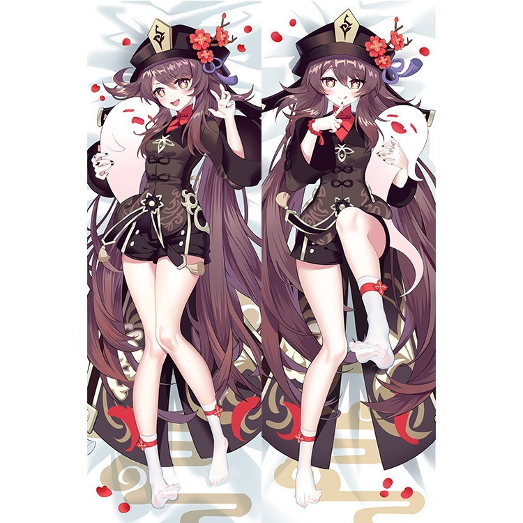 原神 胡桃 抱き枕カバー げんしん GenshinImpact フータオ 尚萌=生菜裹兔 cz13378