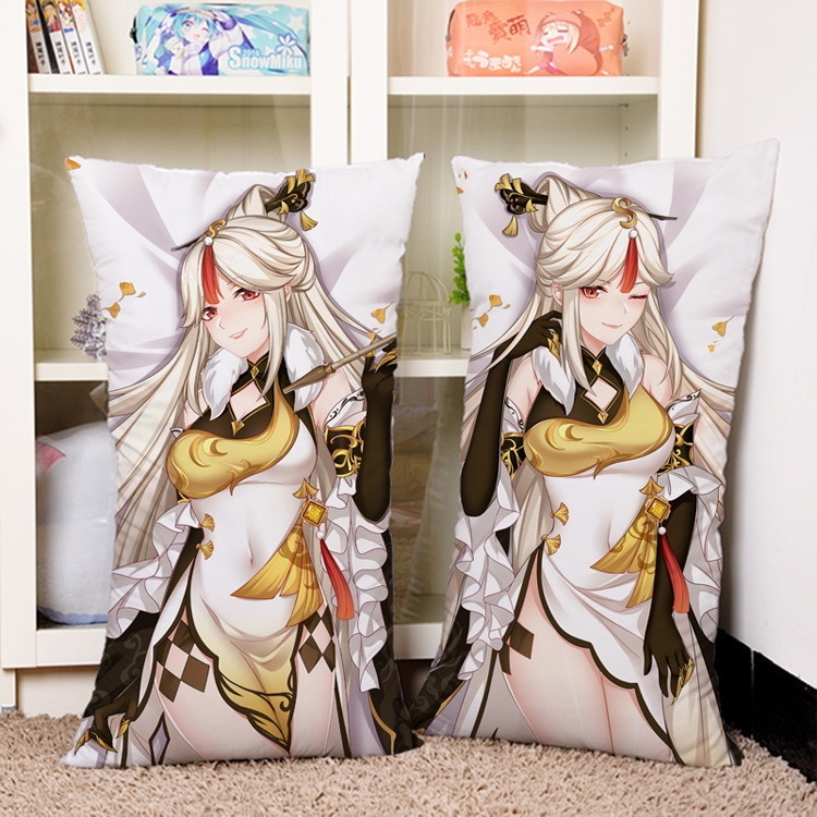 原神 凝光 1/2サイズ 抱き枕カバー げんしん ぎょうこう 尚萌=暖々 acz13334-3