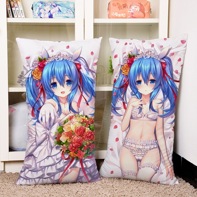 デート・ア・ライブ 四糸乃 1/2サイズ 抱き枕カバー デアラ DATE A LIVE よしの ウェディング四糸乃 結婚四糸乃 尚萌=幽幽雪猫/Grandia氷 acz13350-3