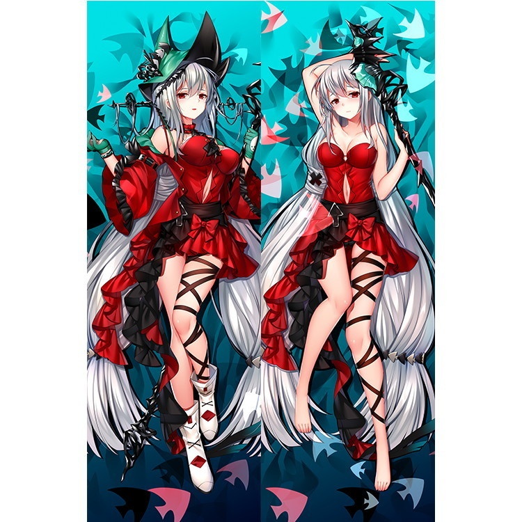 アークナイツ スカジ 抱き枕カバー 明日方舟 アクナイ 尚萌=幽幽雪猫/Grandia氷 cz13388