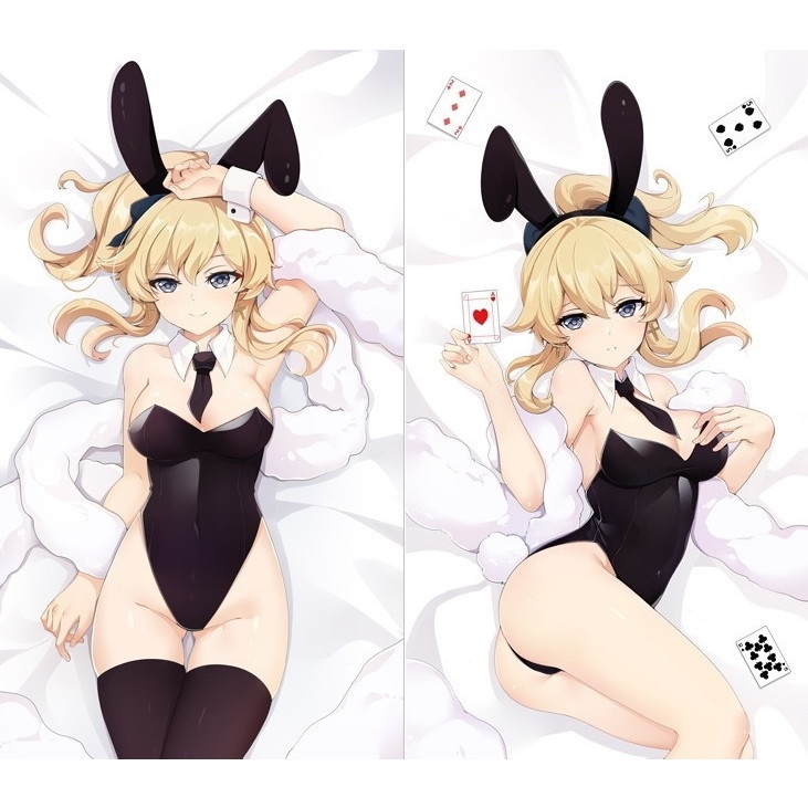 原神 ジン 1/2サイズ 抱き枕カバー げんしん GenshinImpact ジン・グンヒルド バニーガール 萌工房 smz10413-1