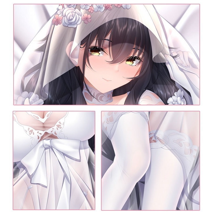 アズールレーン 吾妻 抱き枕カバー 碧藍航線 アズレン 艦B KAN-SEN あづま ケッコン 仕合せのホワイト・ラブ UTdream naz00144