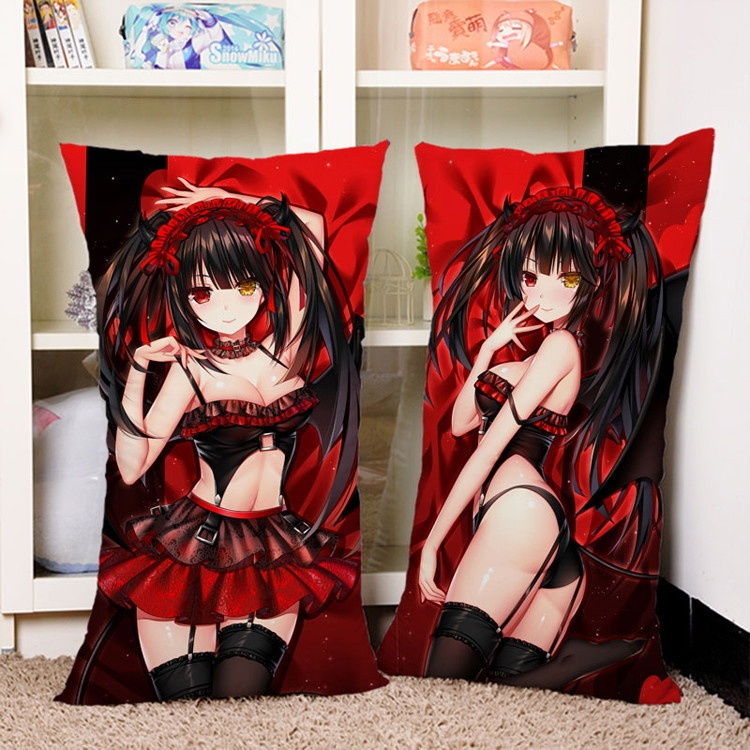 デート・ア・ライブ 時崎狂三 1/2サイズ 抱き枕カバー デアラ DATE A LIVE ときさきくるみ きょうぞう ザフキエル 小悪魔 尚萌=幽幽雪猫/Grandia氷 acz13396-3