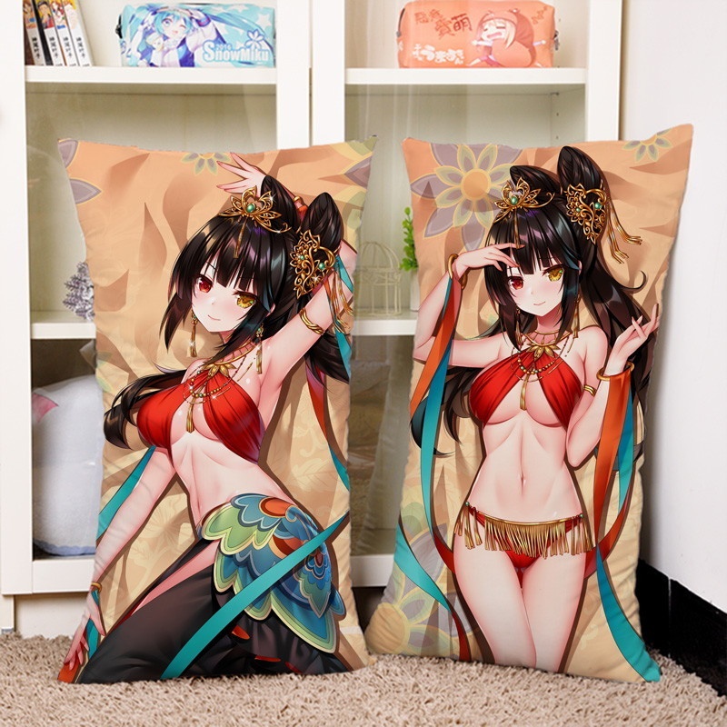 デート・ア・ライブ 時崎狂三 1/2サイズ 抱き枕カバー デアラ DATE A LIVE ときさきくるみ きょうぞう ザフキエル 敦煌衣装 尚萌=幽幽雪猫/Grandia氷 acz13474-3